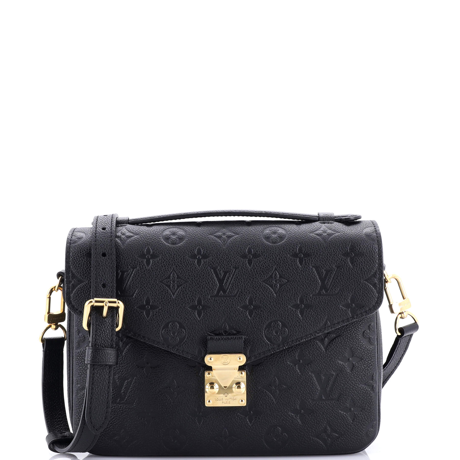 Louis Vuitton Pochette Metis Empreinte Shoulder Bag Leather Monogram Leather 3122431
