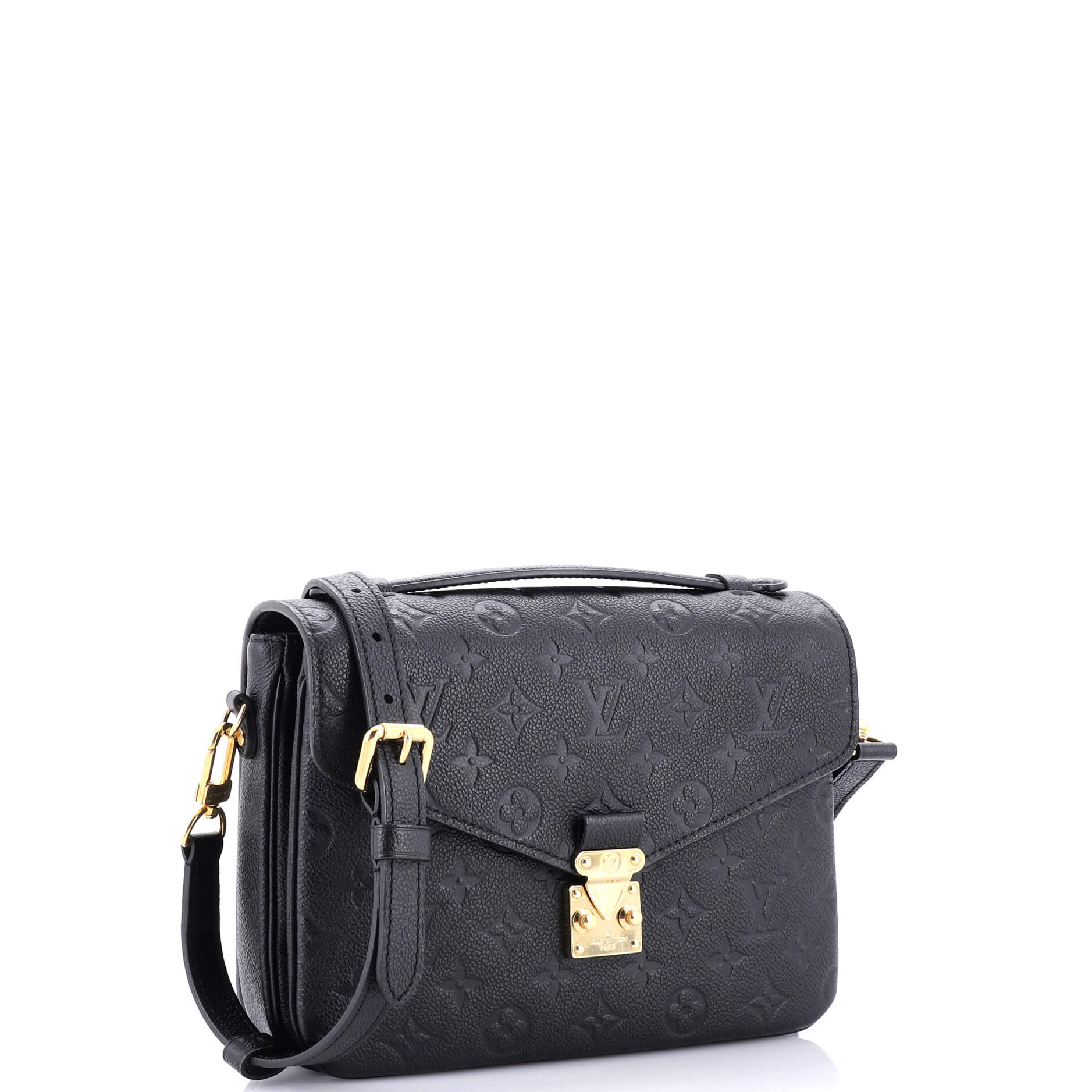 Louis Vuitton Pochette Metis Empreinte Shoulder Bag Leather Monogram Leather 3122431