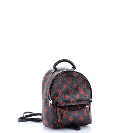 Louis Vuitton Palm Springs Backpack Limited Edition Infrarouge Monogram Mini Jewelry