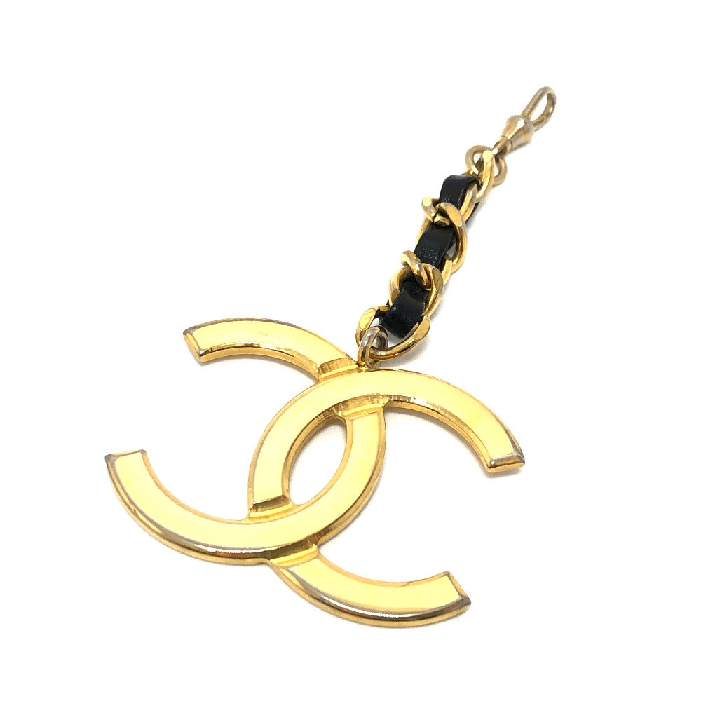 CHANEL charm Gold Plated gold Big COCO Mark Women  