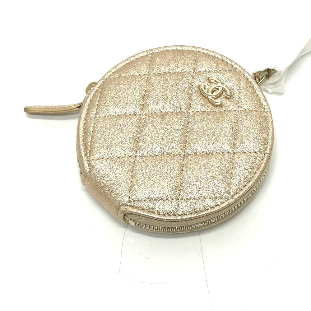 Chanel charm lambskin Matrasse COCO Mark Gold Key Chain