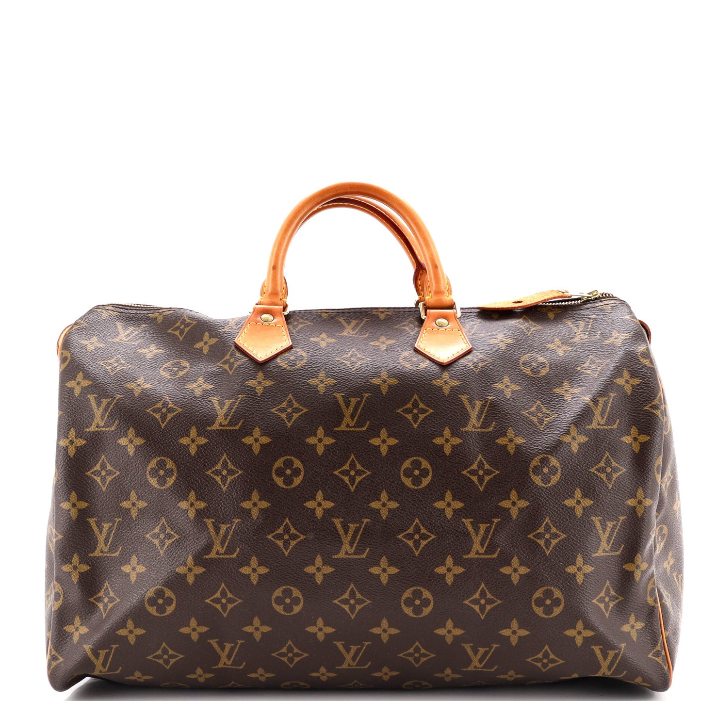 Louis Vuitton Speedy Handbag Canvas Monogram Travel Bag Canvas 403123821