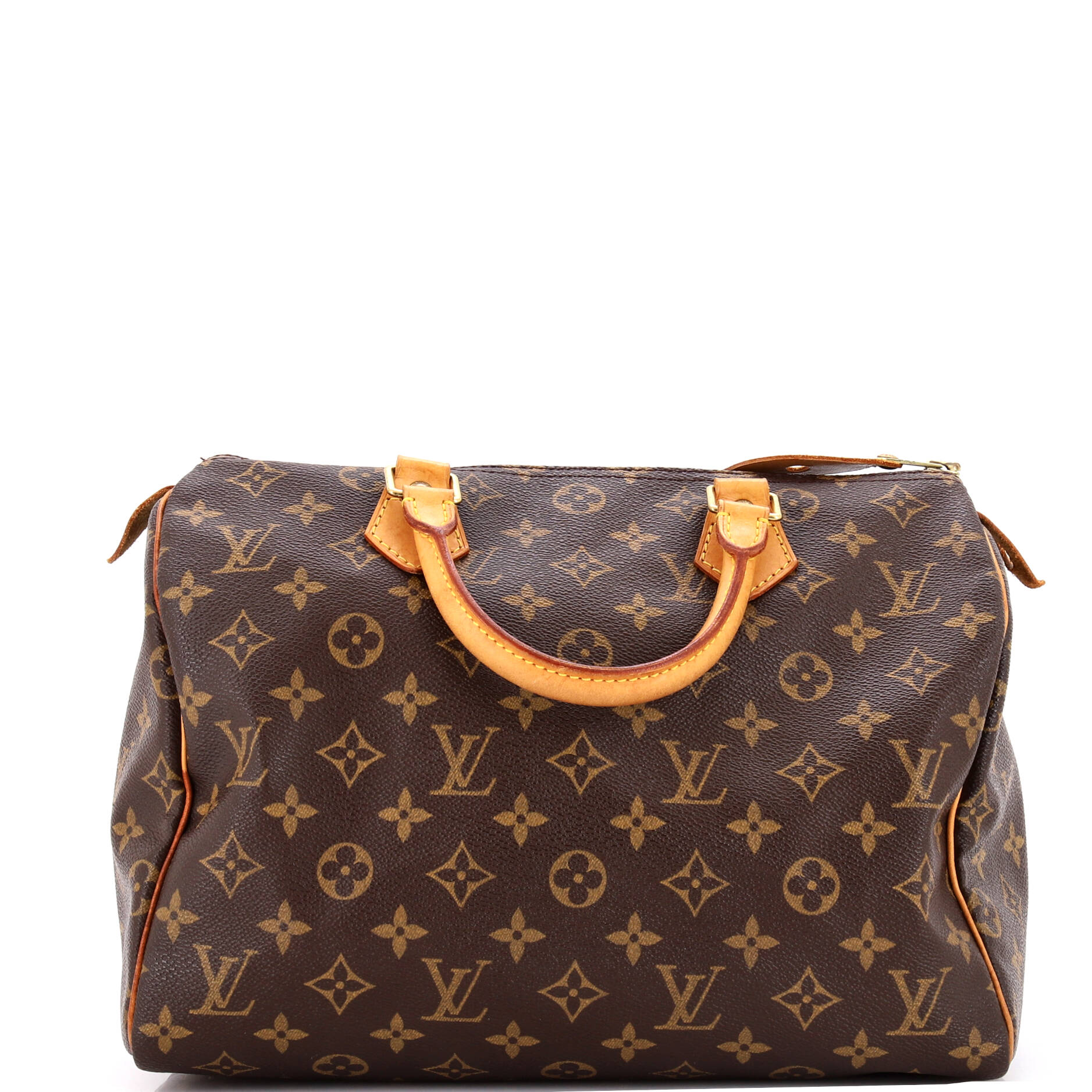 Louis Vuitton Speedy Handbag Canvas Monogram Travel Bag Canvas 303124201