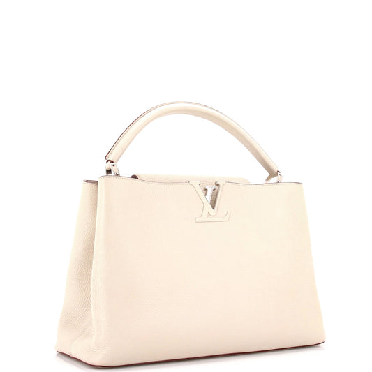 Louis Vuitton Capucines Bag Gm Leather Travel Bag