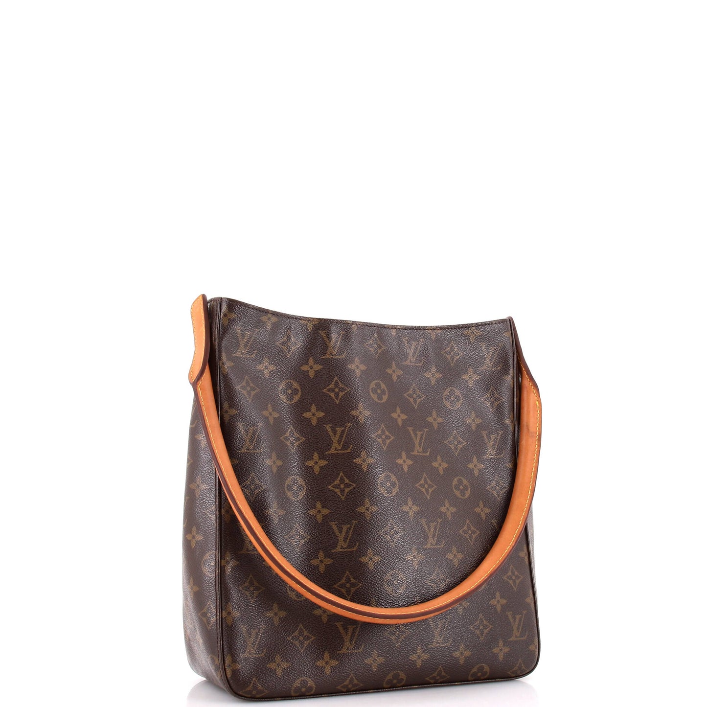 Louis Vuitton Looping Handbag Gm Canvas Monogram Shoulder Bag
