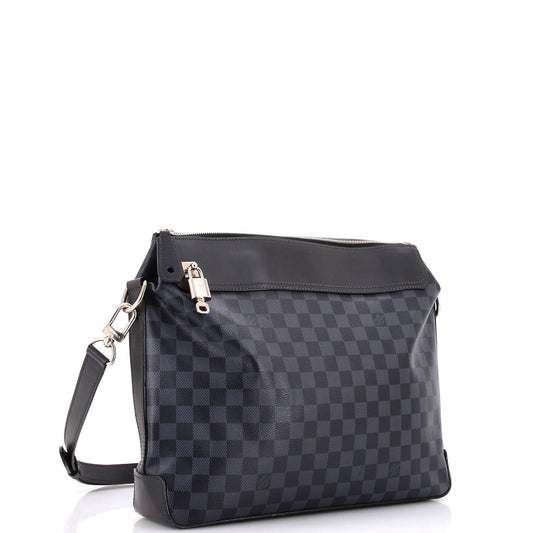 Louis Vuitton Greenwich Messenger Bag Damier Cobalt Travel Bag