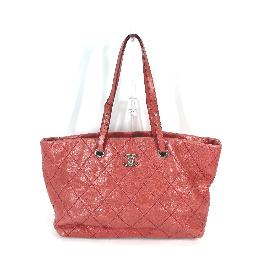 Chanel Caviar skin type Quilting CC COCO Pink Shoulder Bag