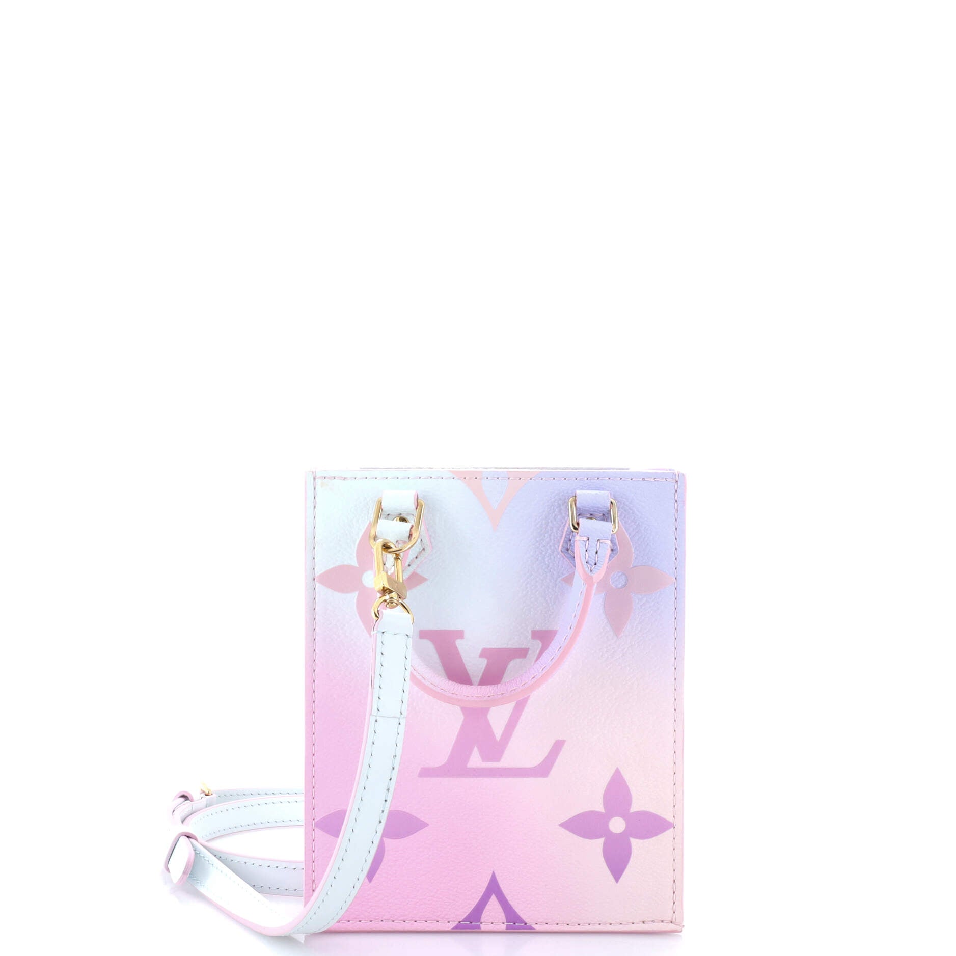 Louis Vuitton Petit Sac Plat Bag Spring In The Canvas Monogram Jewelry