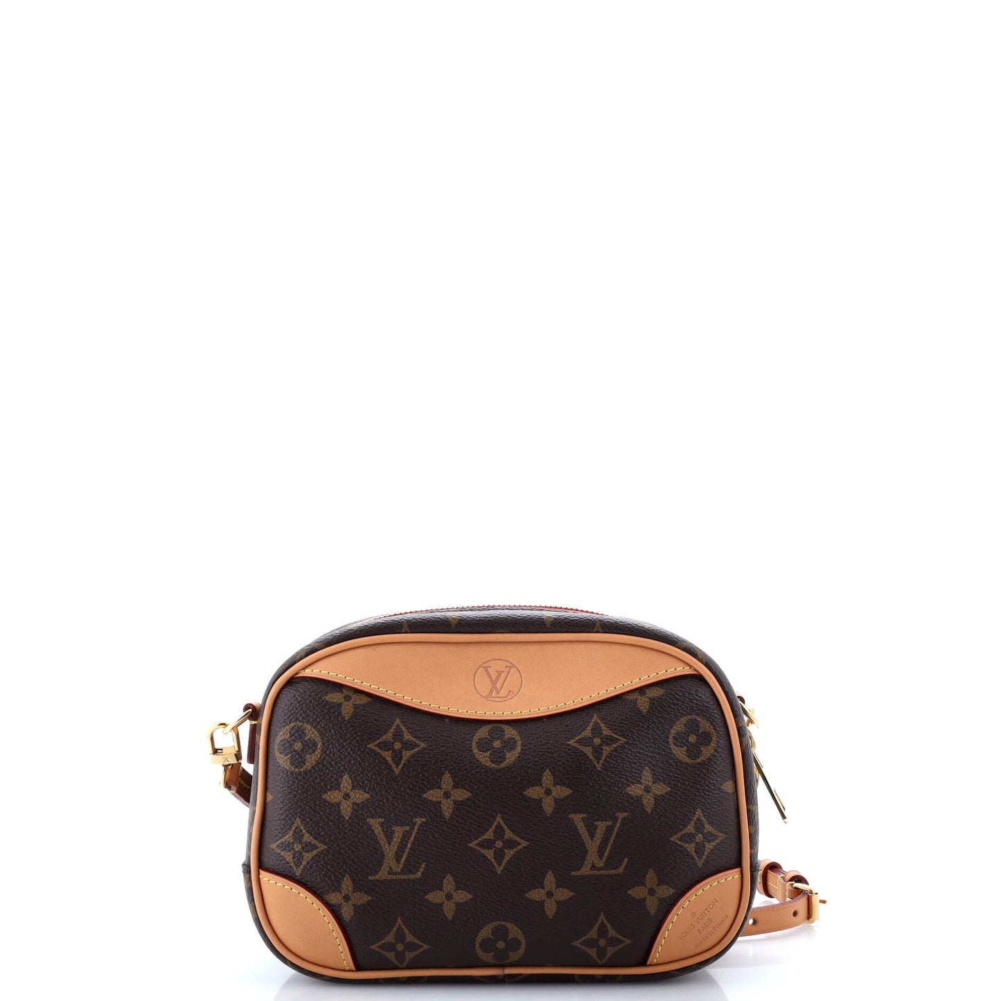 Louis Vuitton Deauville Handbag Canvas Monogram Shoulder Bag