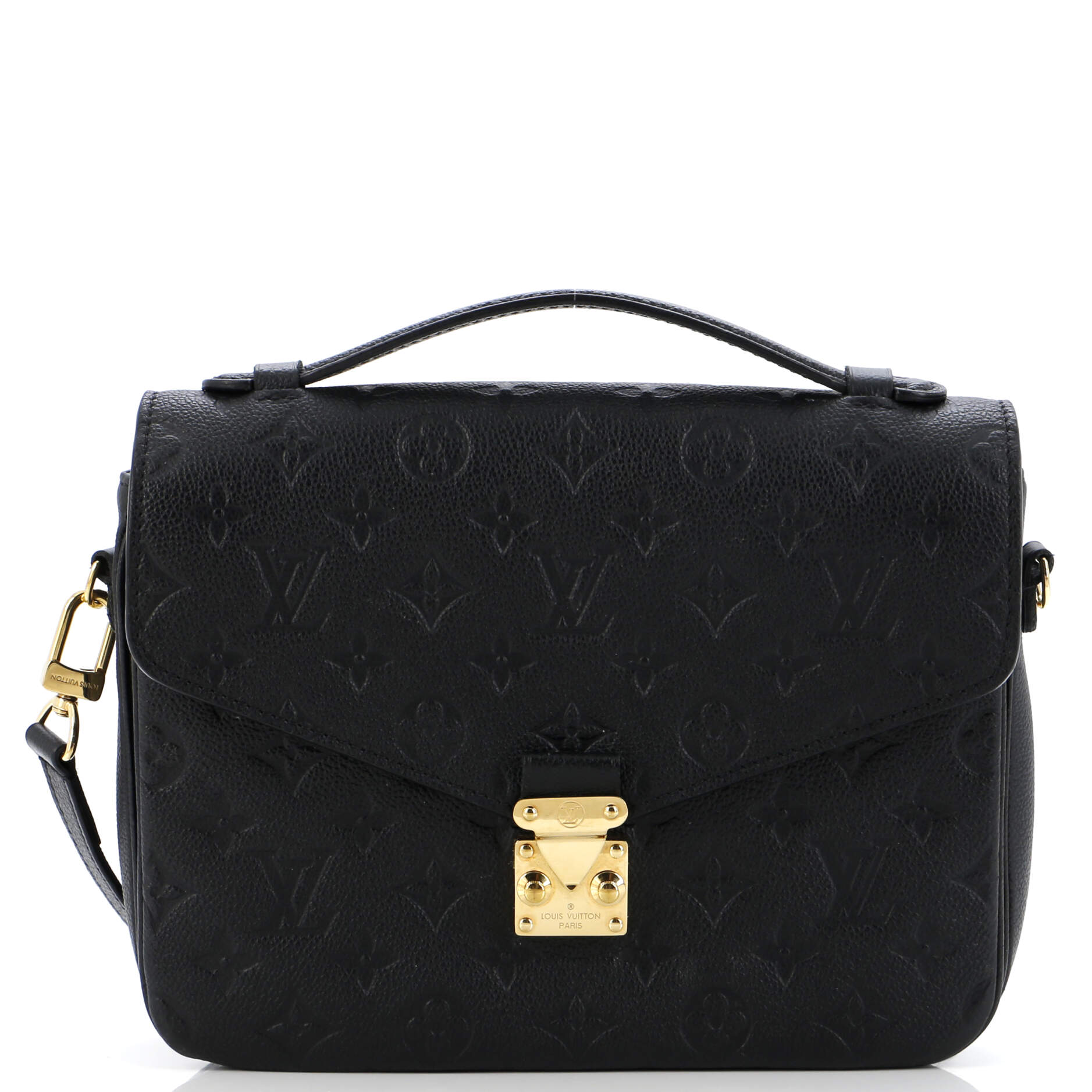 Louis Vuitton Pochette Metis Empreinte Shoulder Bag Leather Monogram Leather 3127561