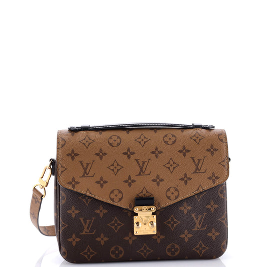 Louis Vuitton Pochette Metis Reverse Shoulder Bag Canvas Monogram