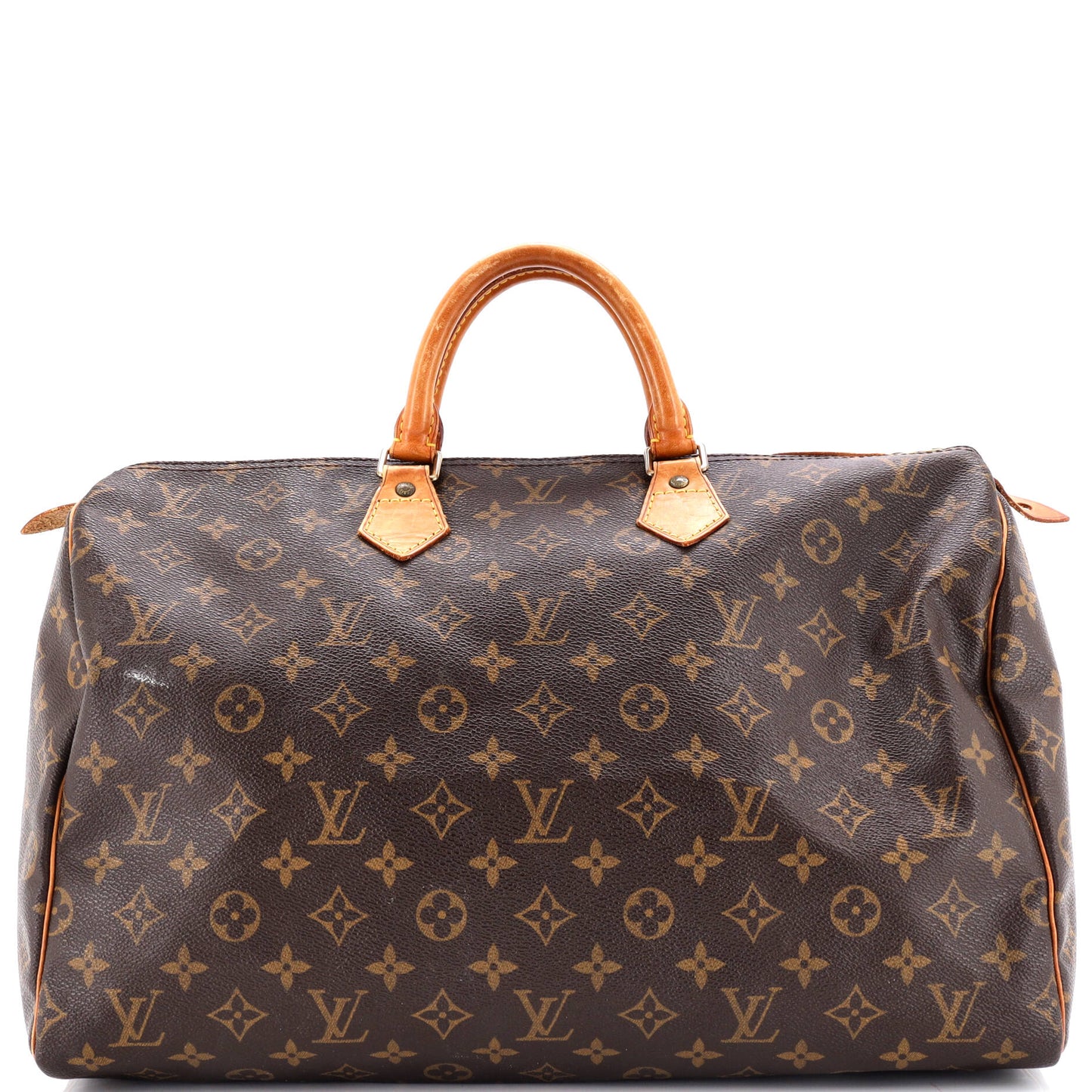 Louis Vuitton Speedy Handbag Canvas Monogram Travel Bag Canvas 403130141