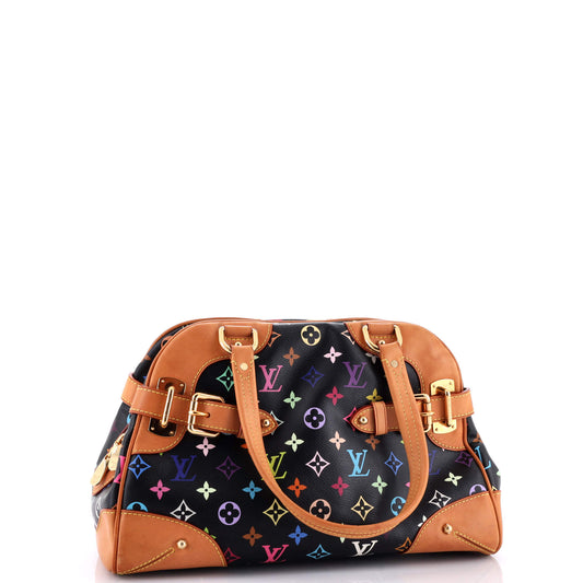 Louis Vuitton Claudia Handbag Multicolor Monogram Shoulder Bag