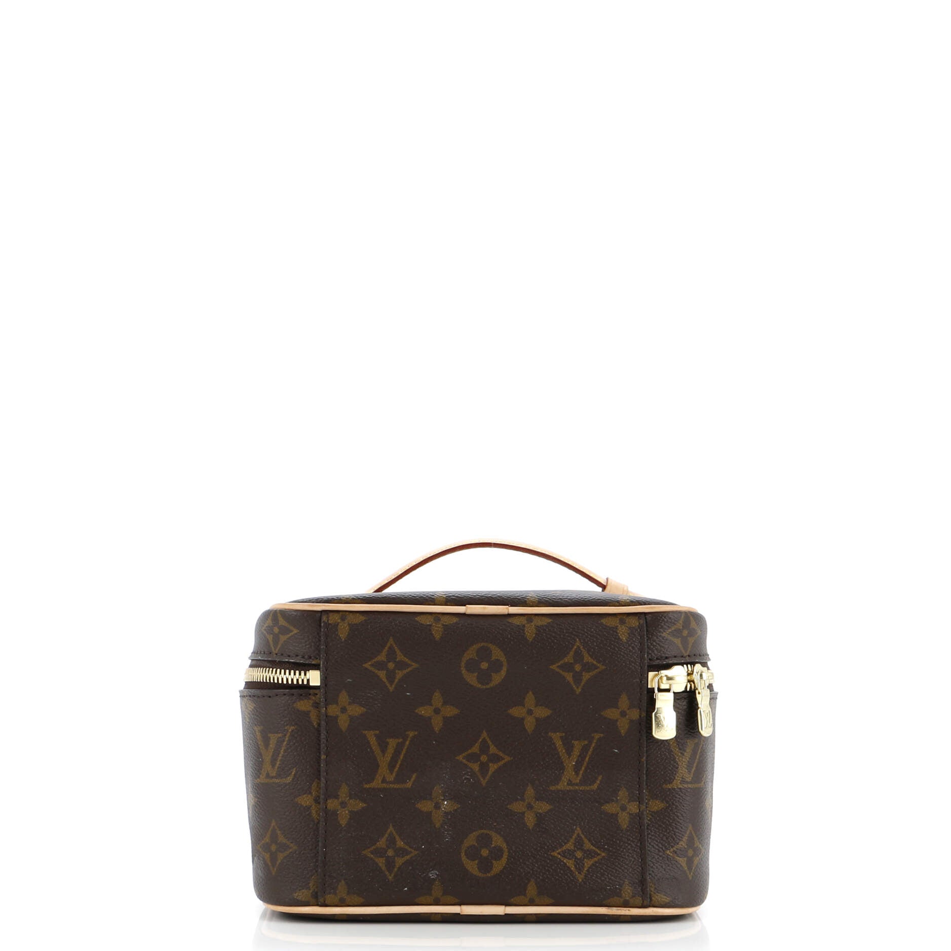 Louis Vuitton Nice Vanity Case Handbag Canvas Monogram Travel Bag