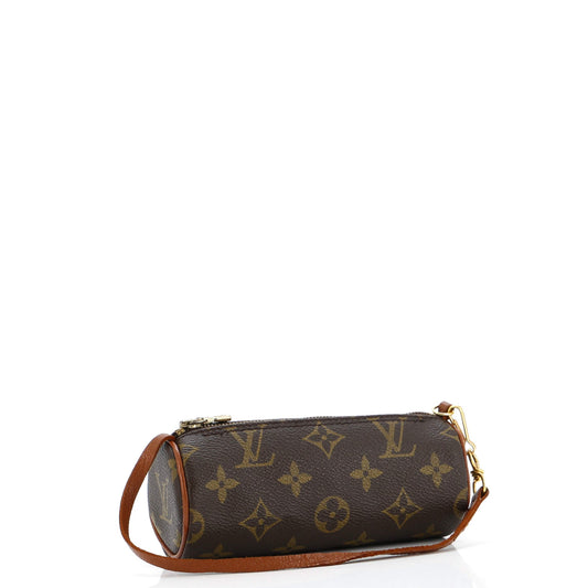 Louis Vuitton Papillon Pochette Clutch Bag Canvas Monogram