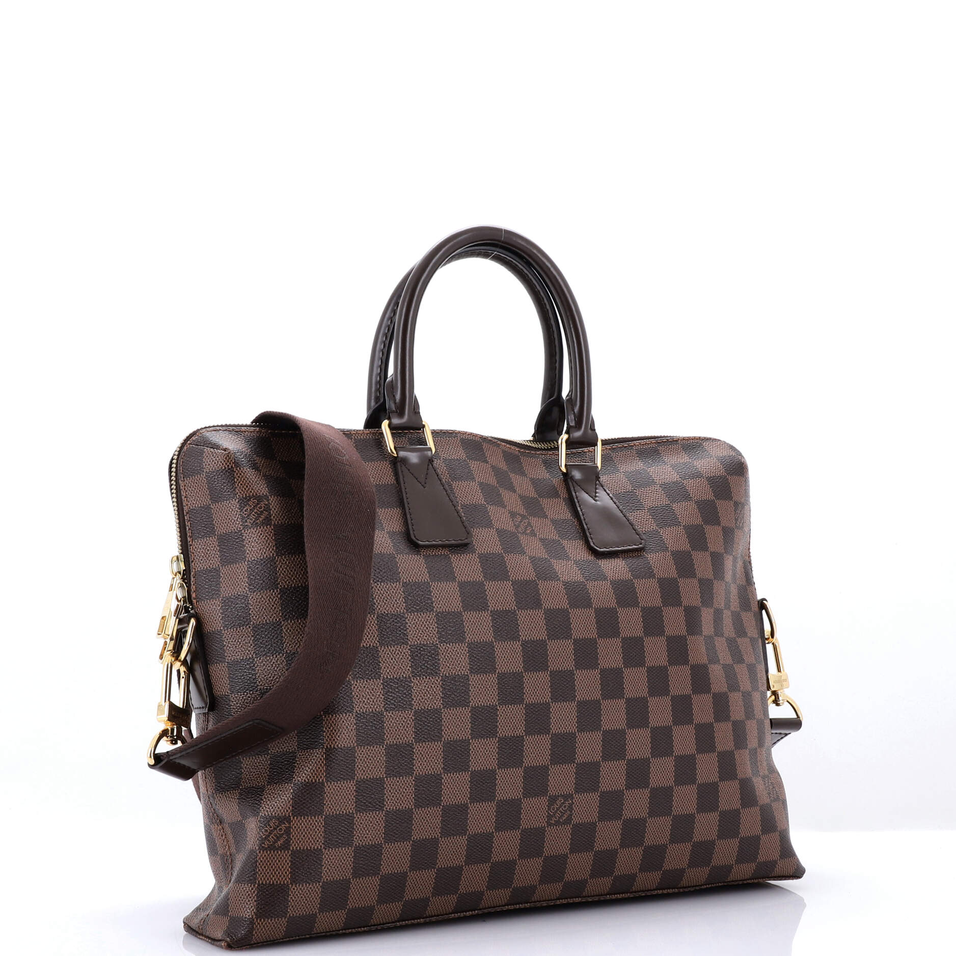 Louis Vuitton Porte Documents Jour Bag Damier Travel Bag