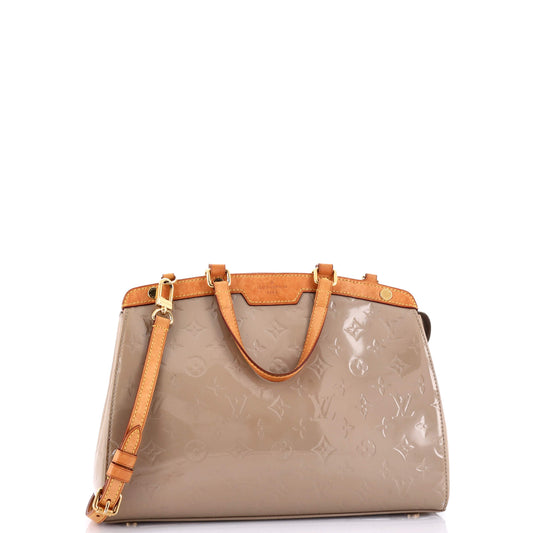 Louis Vuitton Brea Handbag Vernis Mm Monogram Travel Bag
