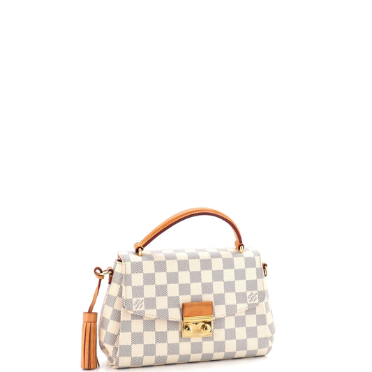 Louis Vuitton Croisette Handbag Damier Travel Bag Damier 3134667