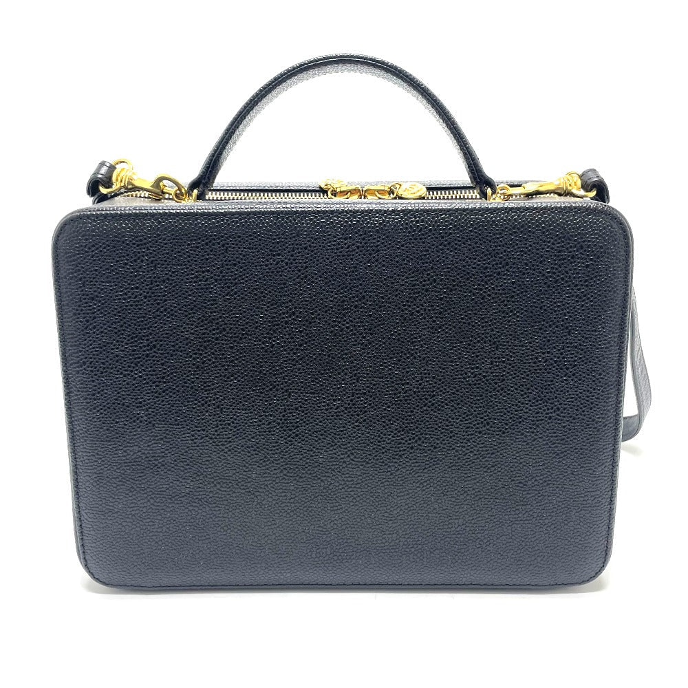 Chanel Caviar skin COCO Mark Vanity Decacoco Black Handbag