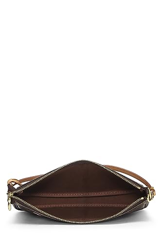 Louis Vuitton,  Takashi Murakami x Louis Vuitton Monogram Canvas Panda Pochette Accessoires, Brown