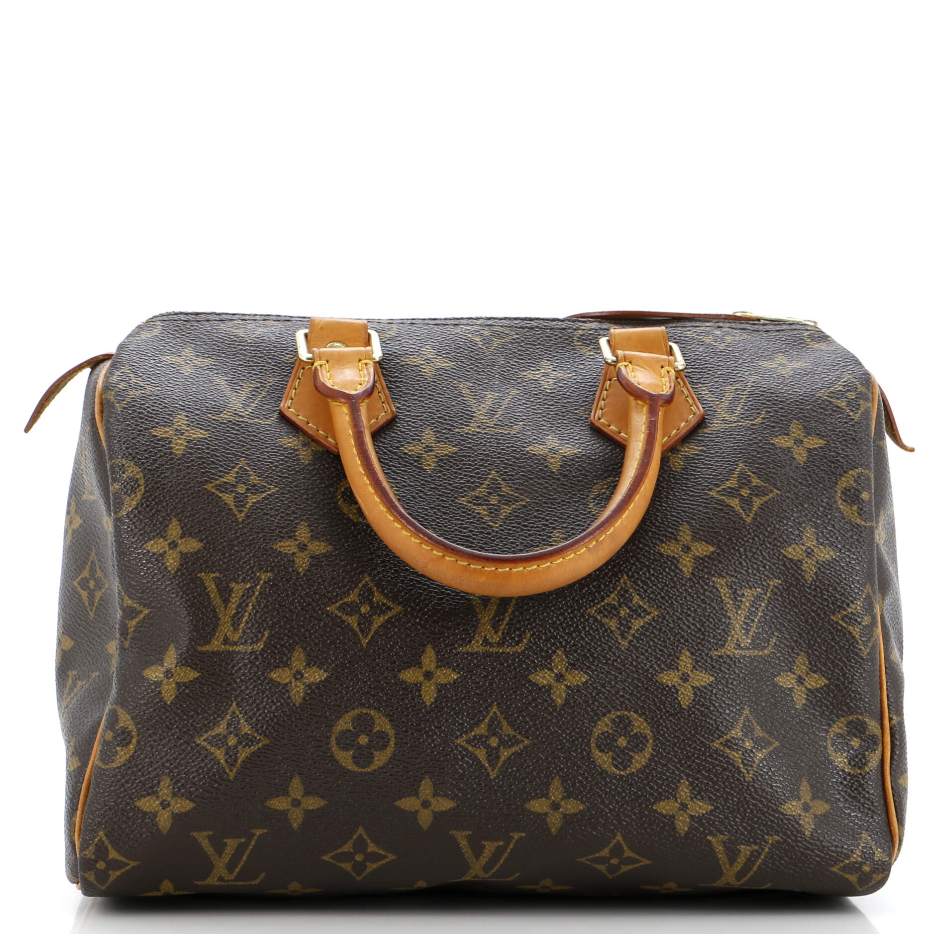 Louis Vuitton Speedy Handbag Canvas Monogram Travel Bag Canvas 253147442
