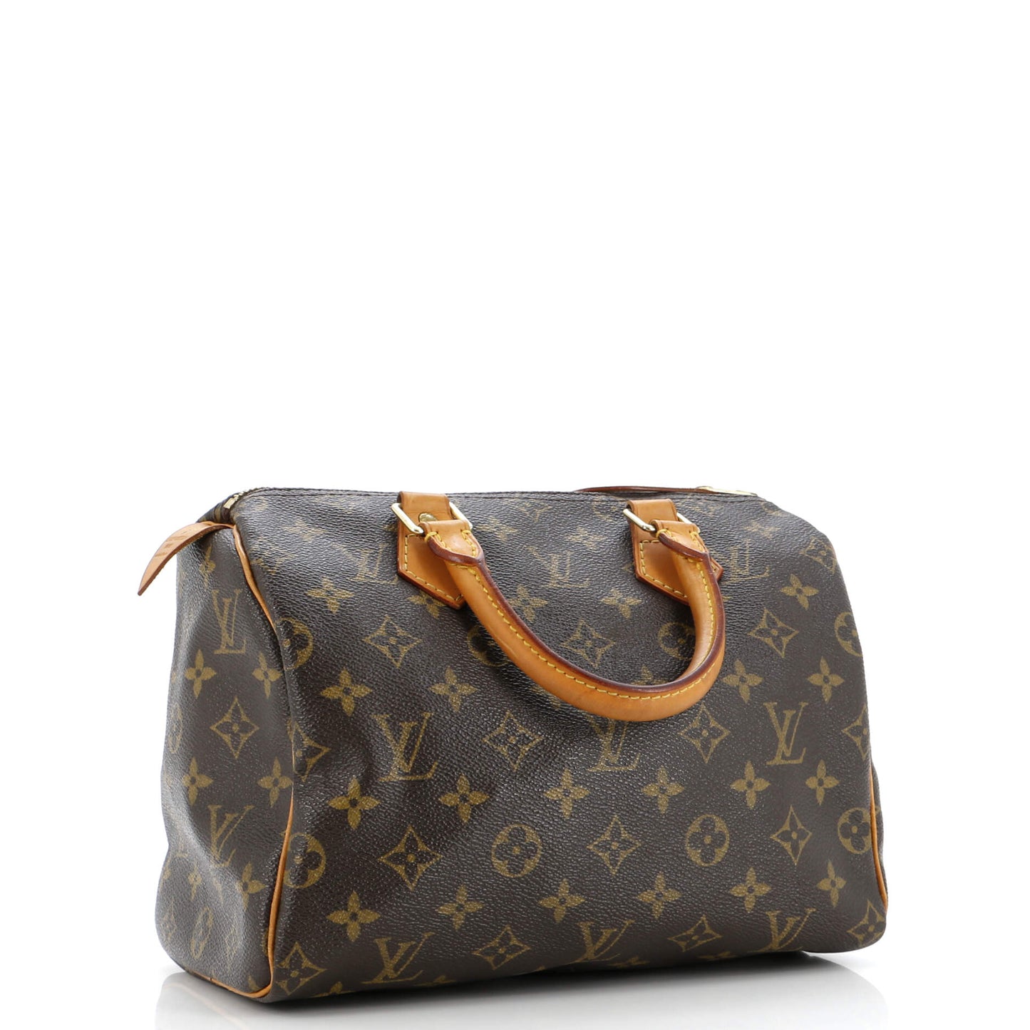 Louis Vuitton Speedy Handbag Canvas Monogram Travel Bag Canvas 253147442