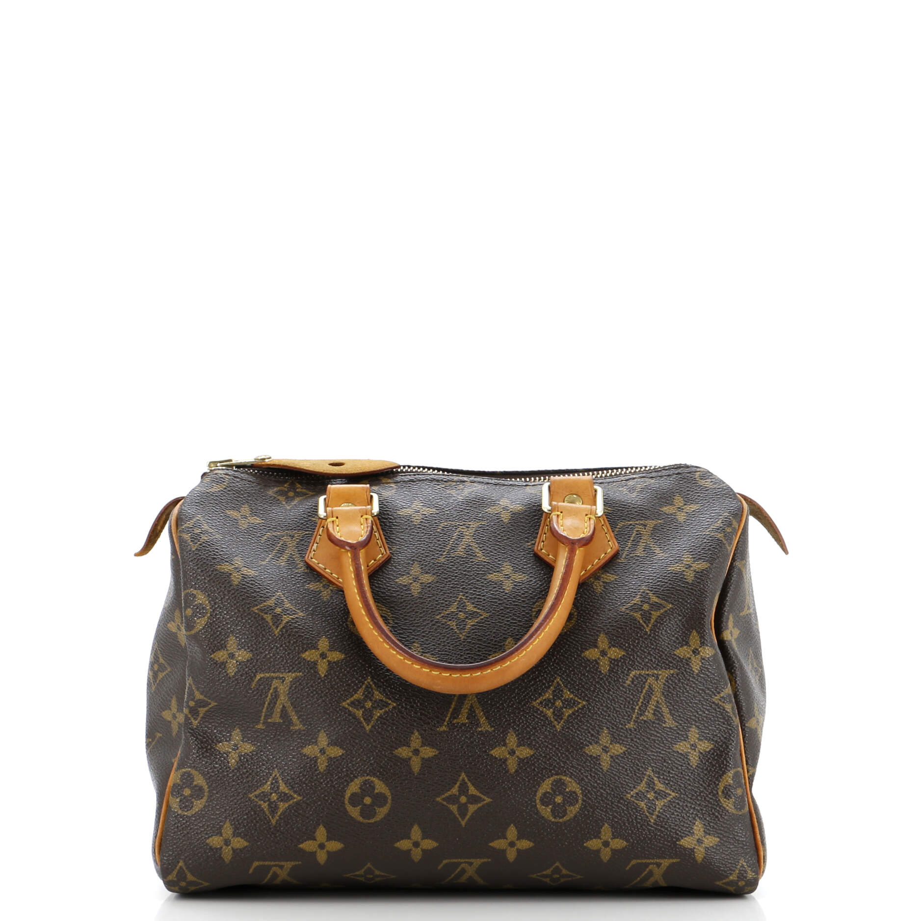Louis Vuitton Speedy Handbag Canvas Monogram Travel Bag Canvas 253147442