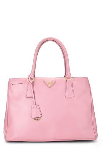 Prada Executive Tote Saffiano Pink Medium Tote Bag