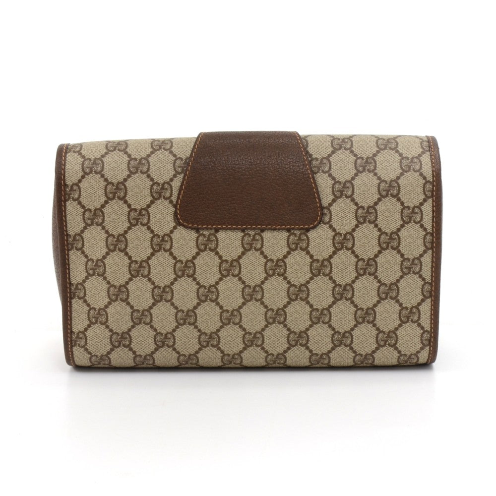 Gucci Supreme Clutch Bag Canvas Monogram
