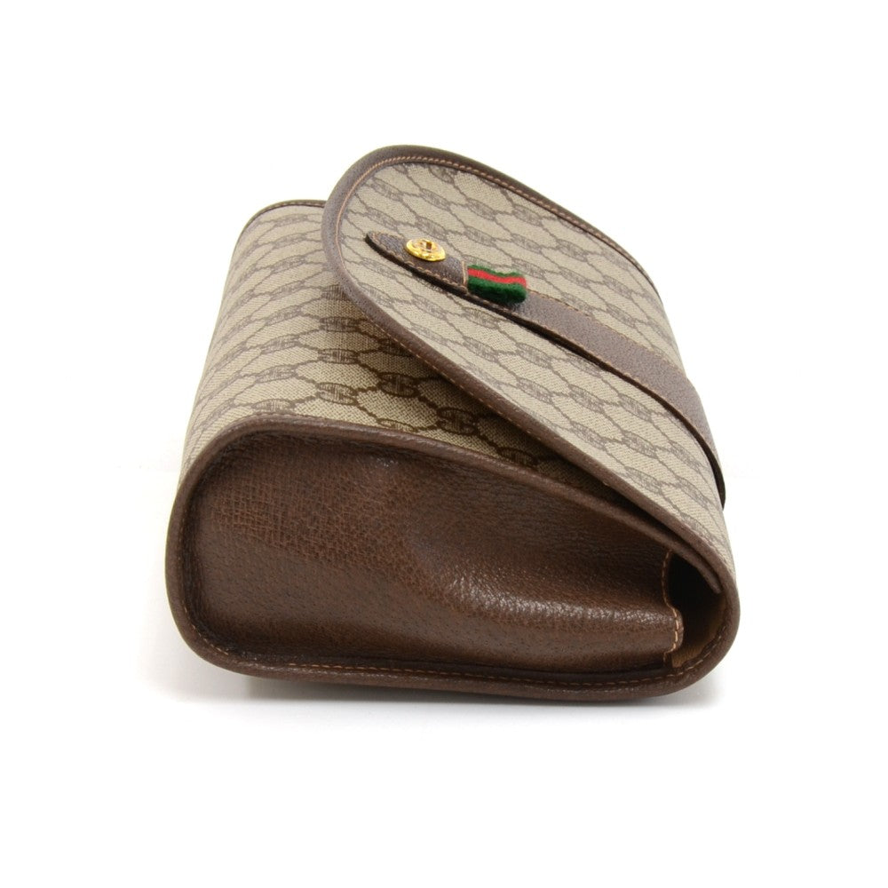 Gucci Supreme Clutch Bag Canvas Monogram