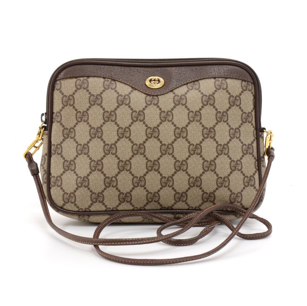 Gucci Supreme Crossbody Bag Canvas Monogram
