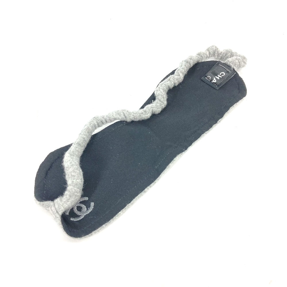 Chanel Other miscellaneous goods silk Supplies Sleep Gray Travel Bag