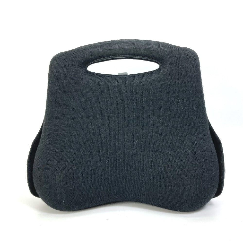 Chanel Hip Black Canvas Handbag