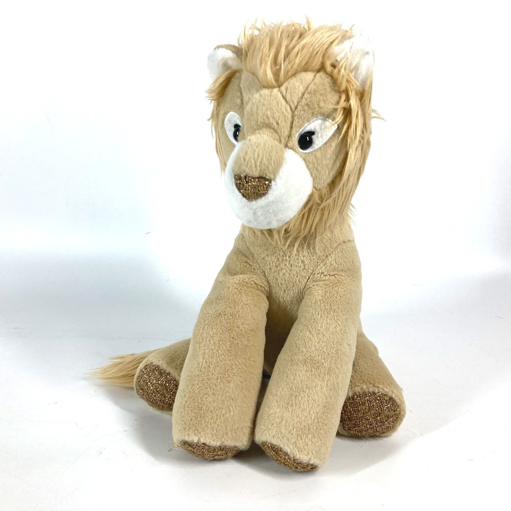 Chanel Plush Doll acrylic COCO CRUSH lion Beige Handbag