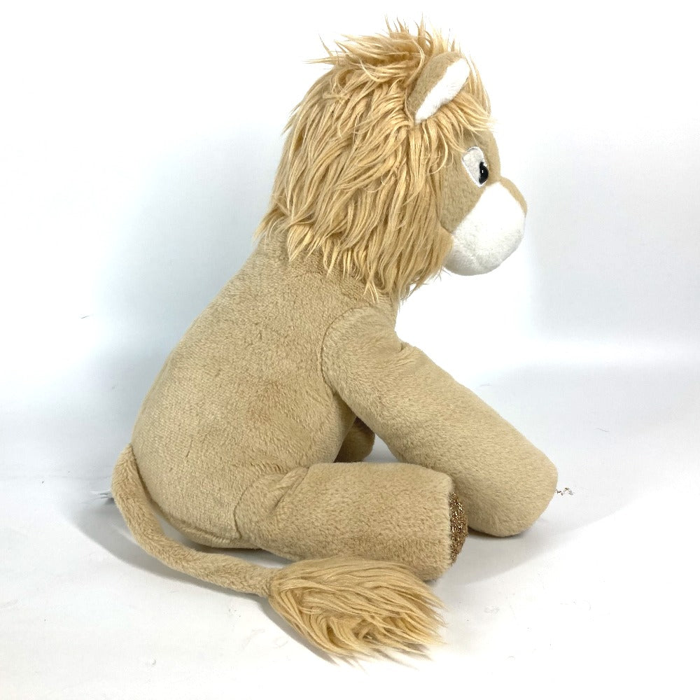 Chanel Plush Doll acrylic COCO CRUSH lion Beige Handbag