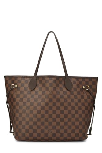 Louis Vuitton,  Pink Damier Ebene Neverfull MM NM, Pink