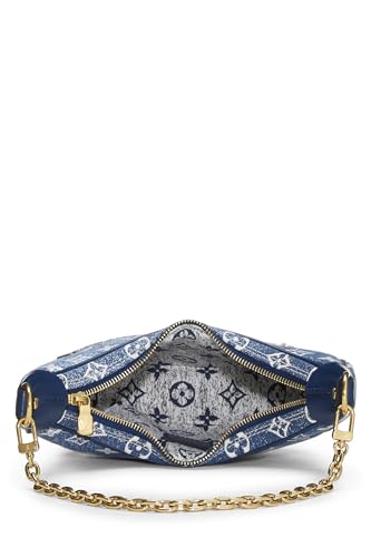 Louis Vuitton,  Blue Monogram Denim Loop, Blue