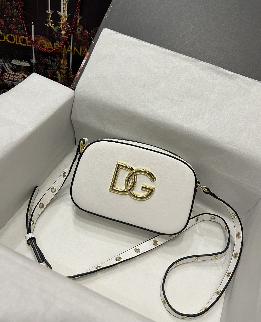 Top Quality7095Aw57680002 White Crossbody Bag