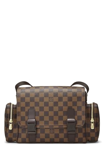 Louis Vuitton,  Damier Ebene Melville Messenger, Brown