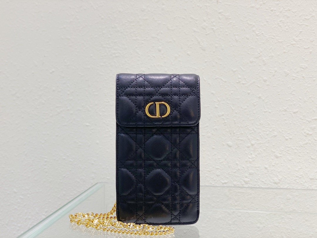 Caro Phone Holder Cd Black Chain Travel Bag