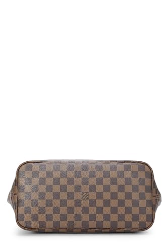 Louis Vuitton,  Damier Ebene Neverfull MM, Brown