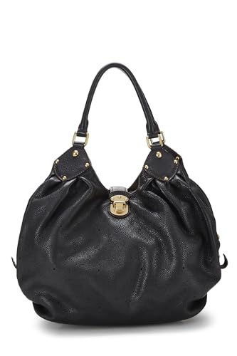 Louis Vuitton,  Black Monogram Mahina Large, Black