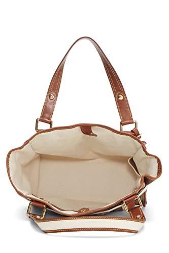 Louis Vuitton,  Monogram Rayures Tisse Sac PM, Brown
