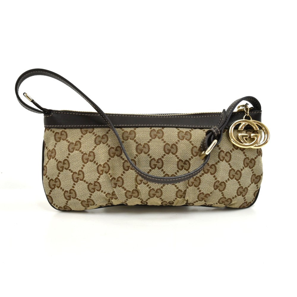 Gucci Small Rectangular Bag Canvas Monogram Shoulder Bag
