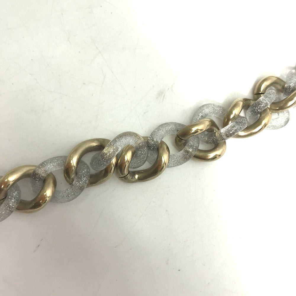 Chanel belt Plastic 17K CC COCO Mark Gold