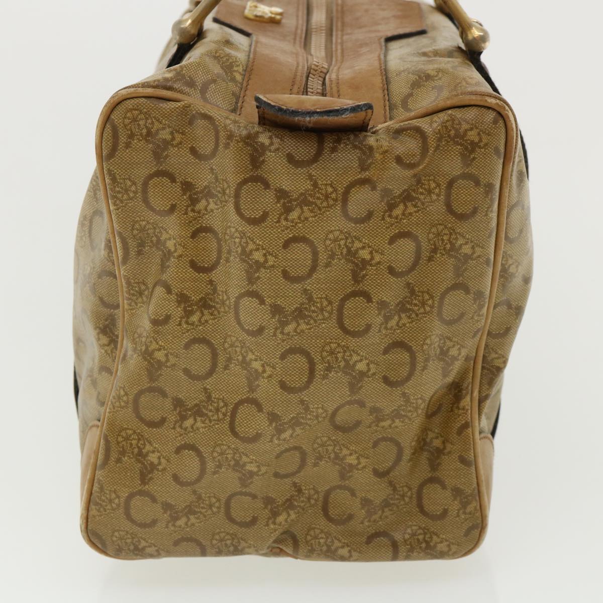 Luxury Hand Bag Pvc Leather Beige Travel Bag