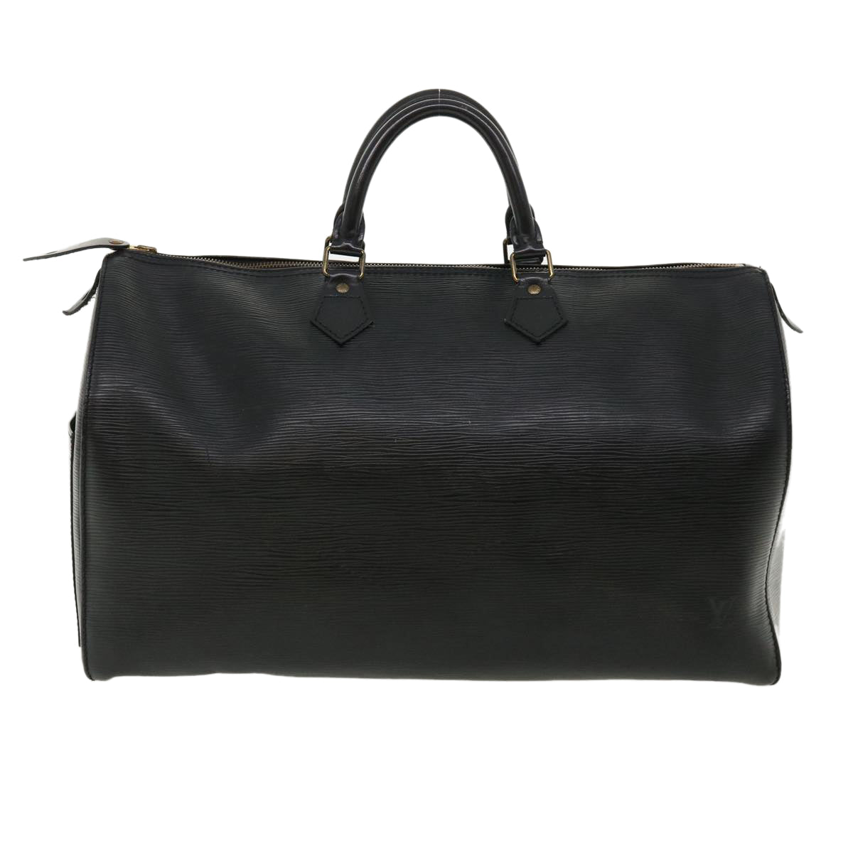 LOUIS VUITTON Epi Speedy 40 Hand Bag Black M42982 LV 33189