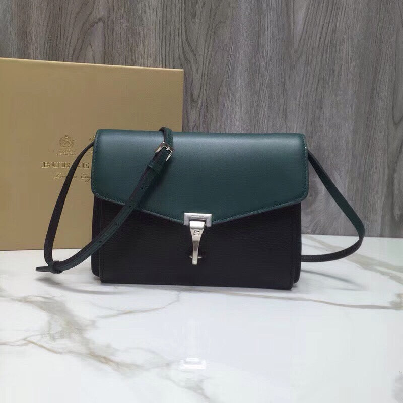 Top Quality Macken Colorblock Crossbody Bag For Black Green 95In24Cm 9041