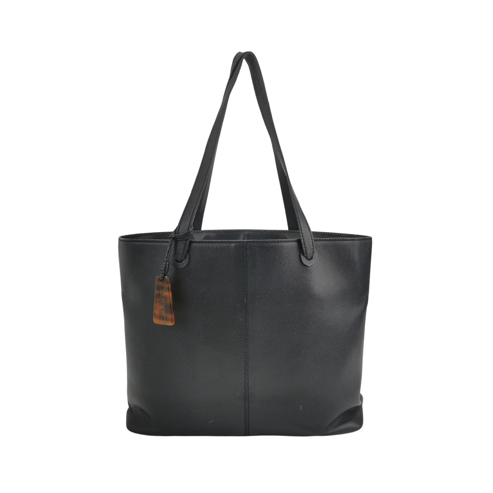 Chanel Black Leather Tote Bag 4