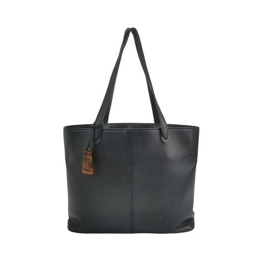 Chanel Black Leather Tote Bag 4